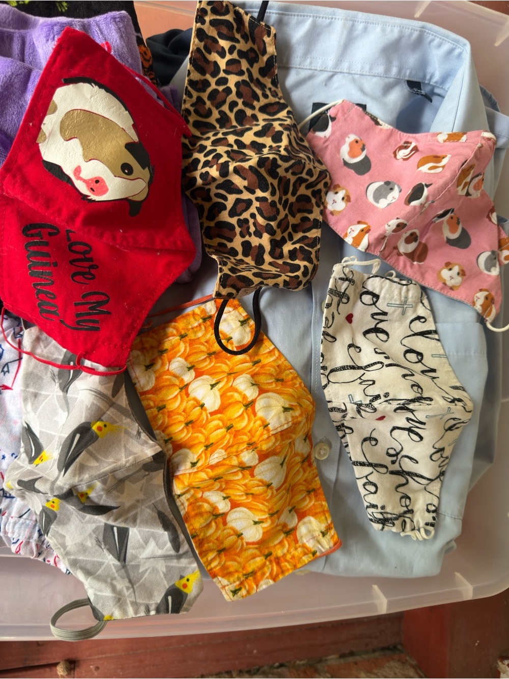 Cloth Custom made Face masks Bundle